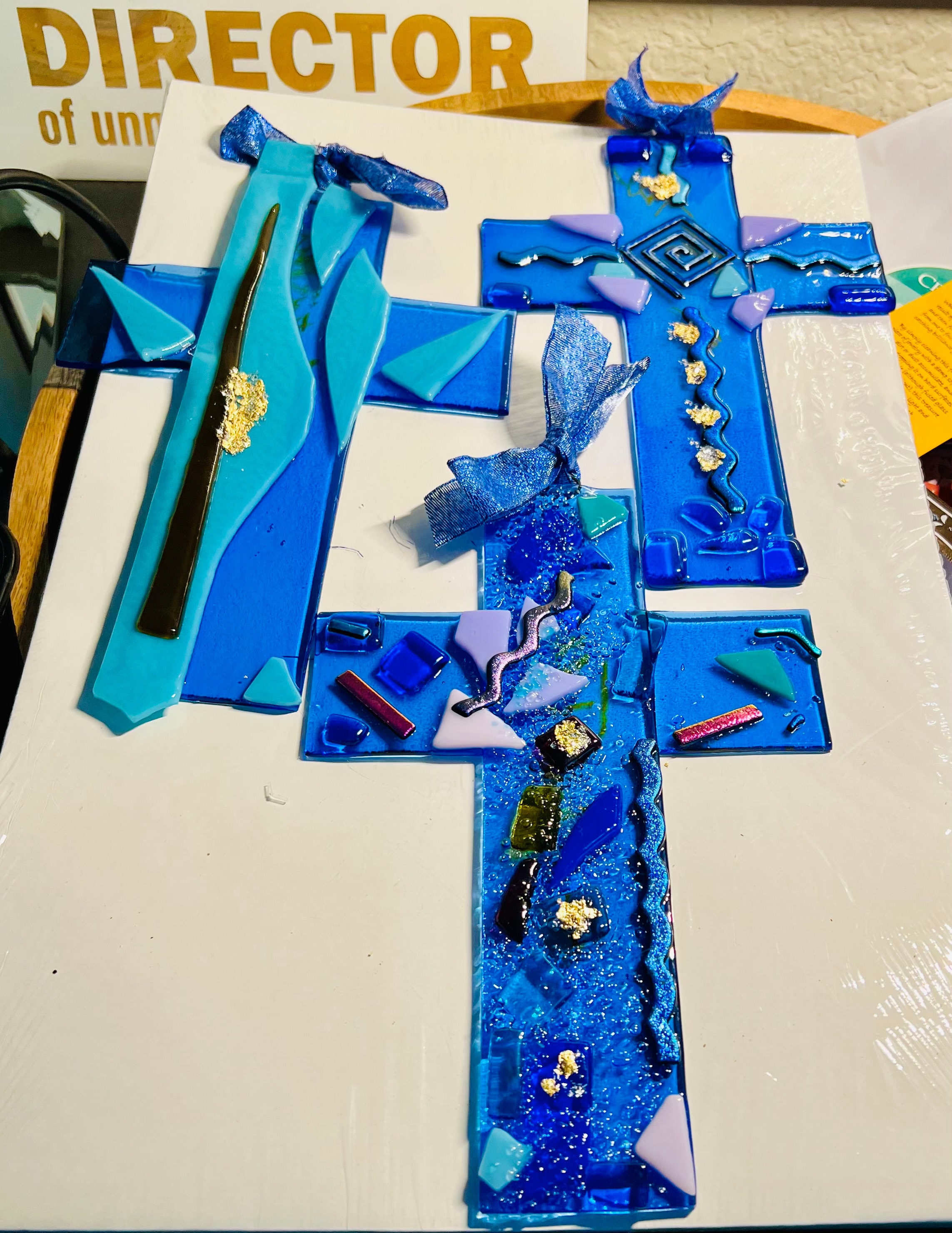 Gem Cross by Cheri Toll