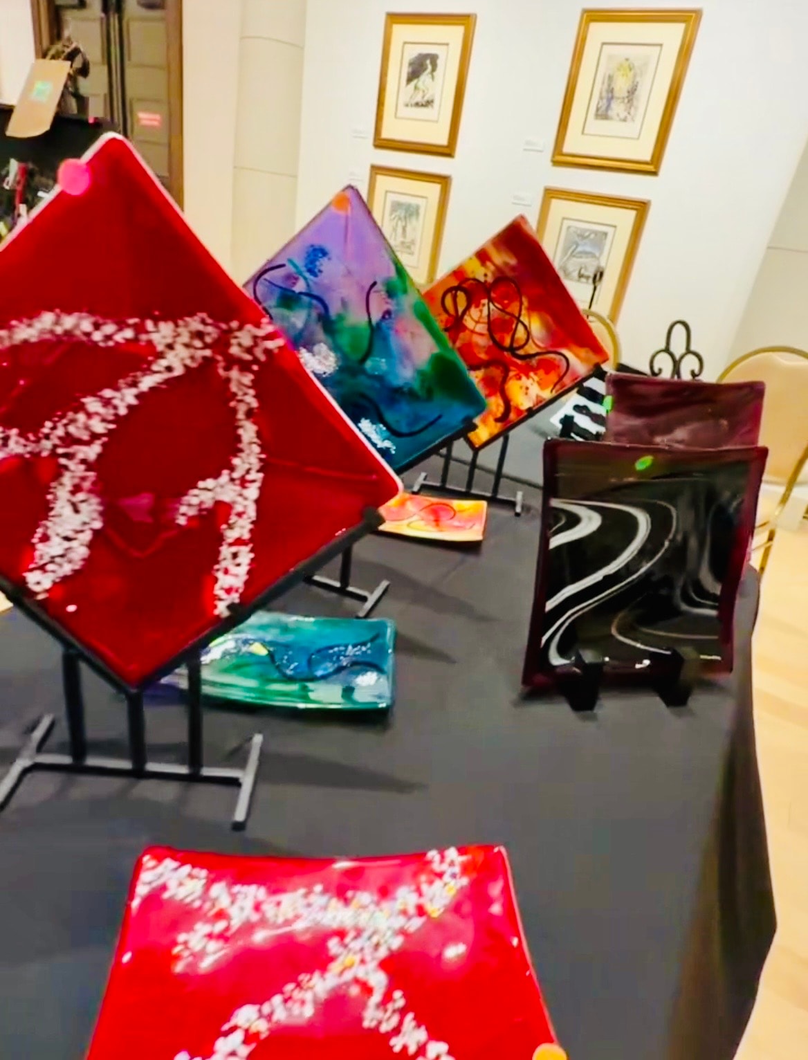 Glass on Iron — Show Display I by Cheri Toll