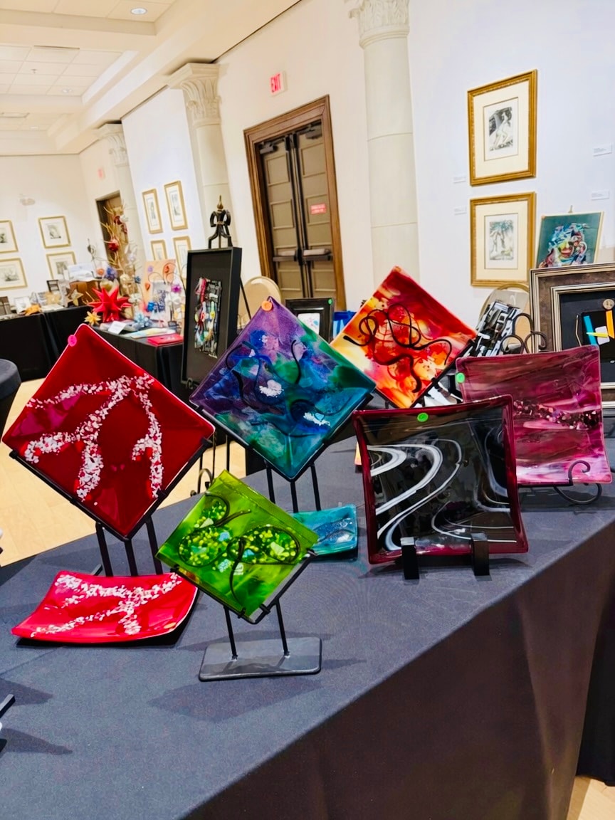 Glass on Iron — Show Display II by Cheri Toll