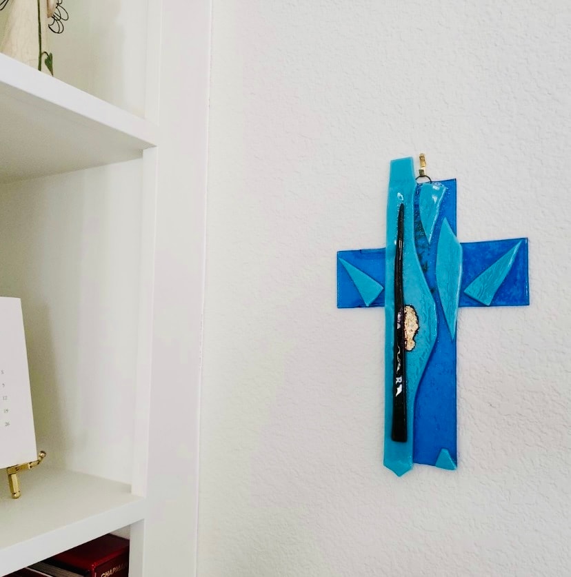 Cobalt Cross by Cheri Toll