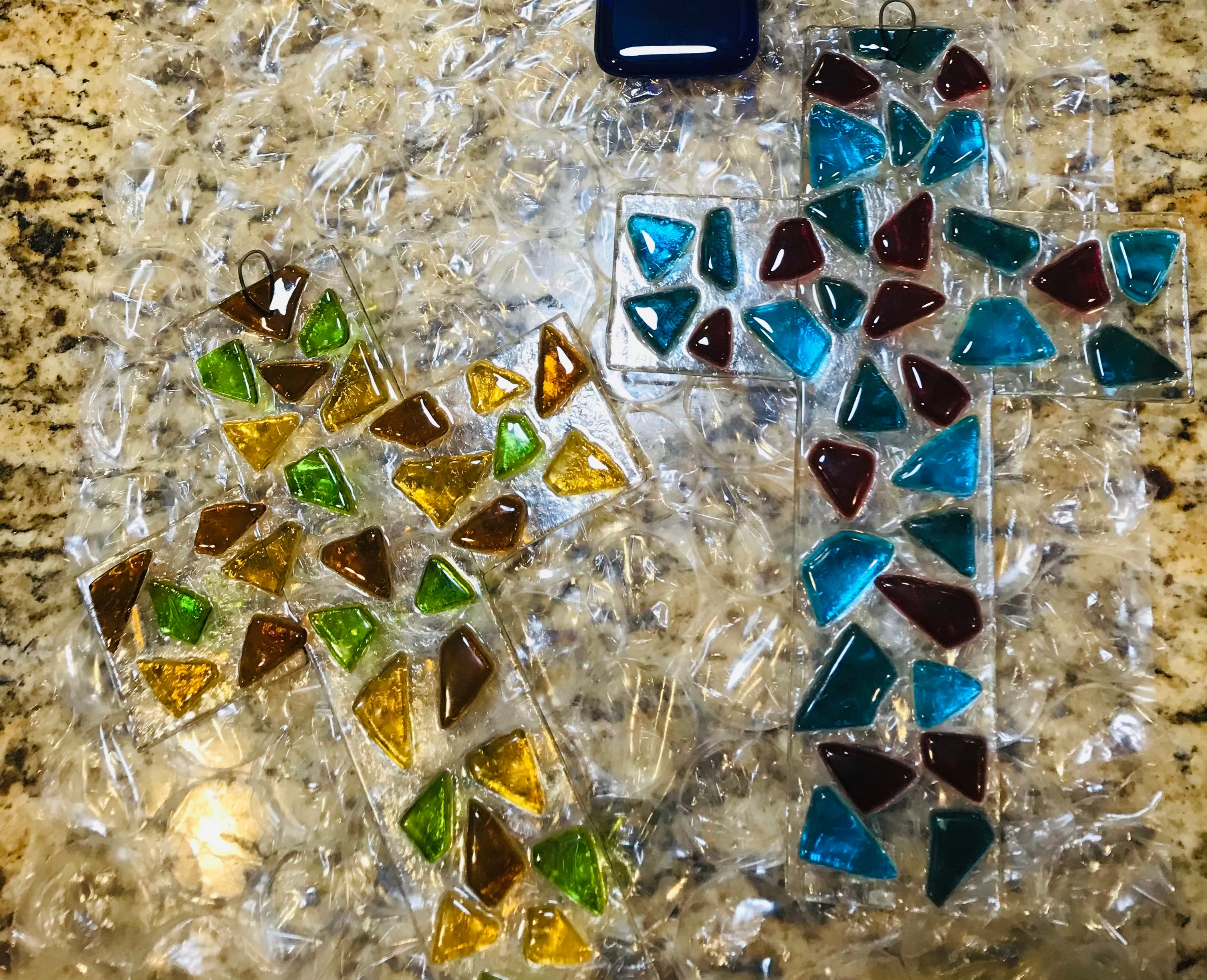 Jeweled Crosses by Cheri Toll
